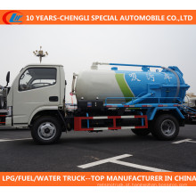 Diesel 90HP 4X2 3cbm ao caminhão do esgoto do caminhão da sucção da água de esgoto do vácuo de 5cbm